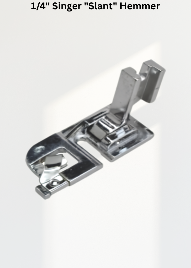 1/4" Singer "Slant" Hemmer