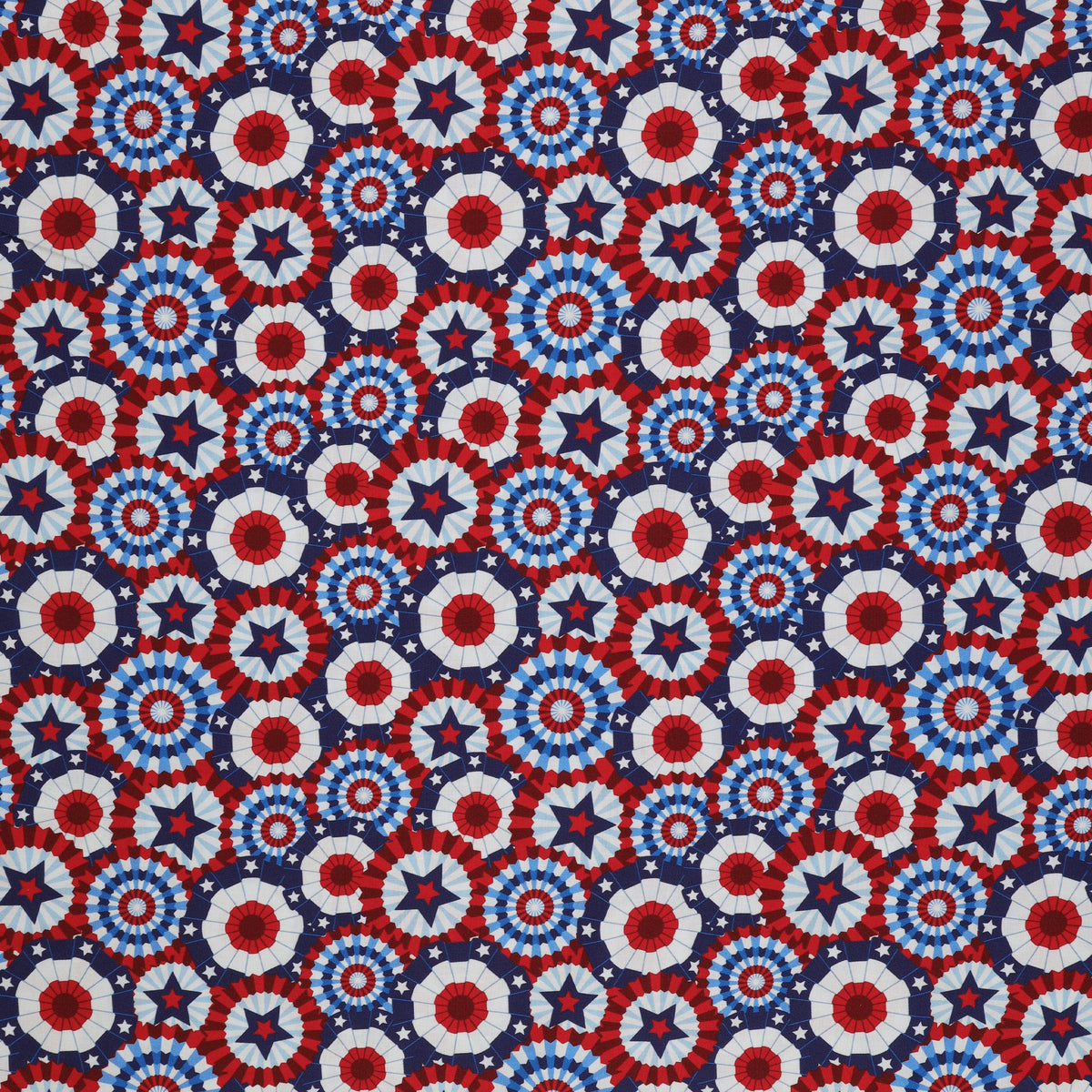 Patriotic 108" Wide Quilt Backing - Multi