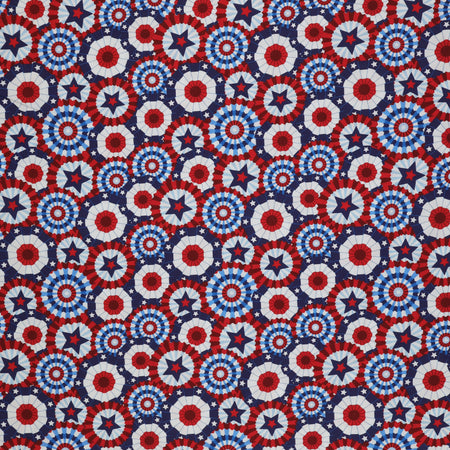 Patriotic 108" Wide Quilt Backing - Multi