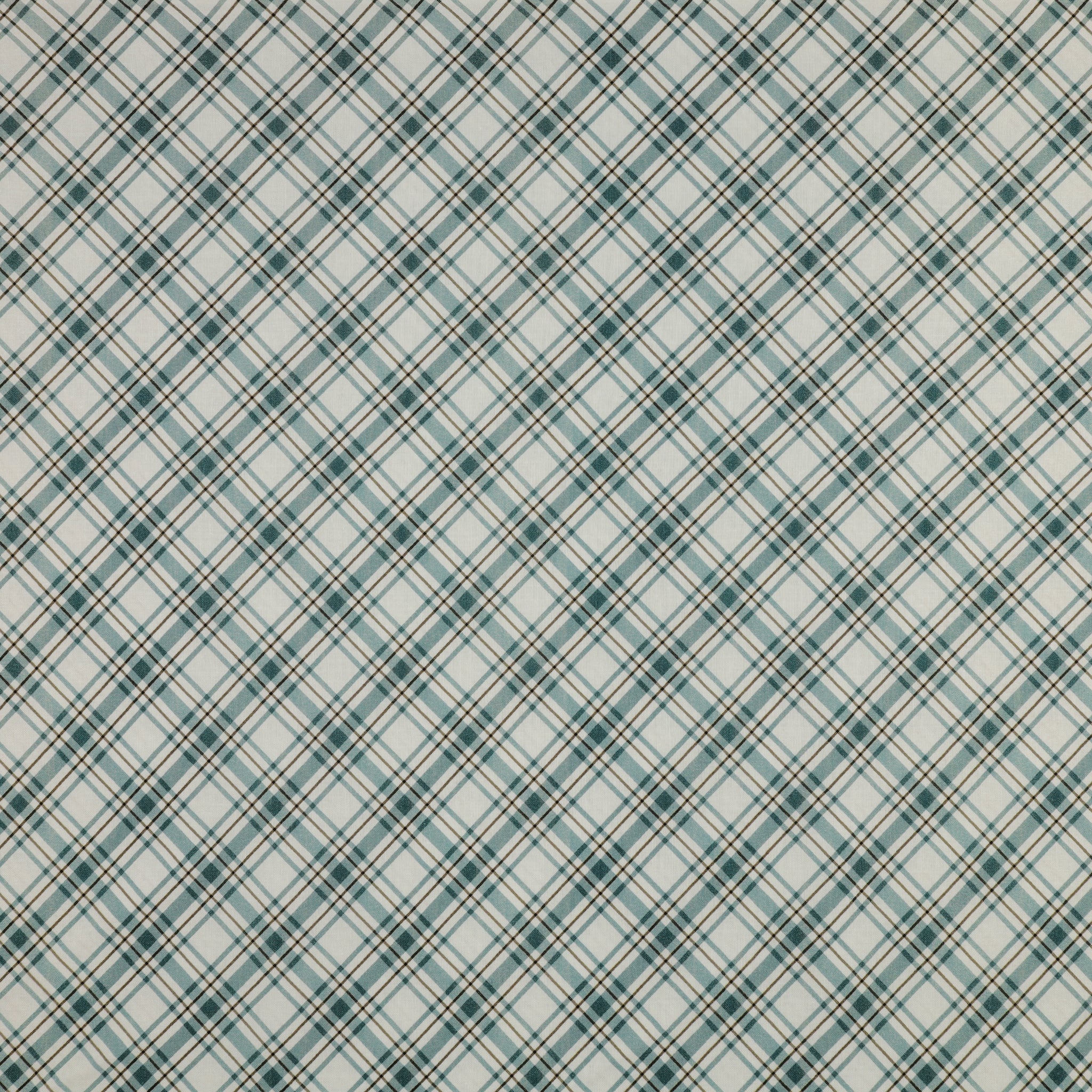 Coastal Escape Fabric Collection - Maritime Plaid Sage