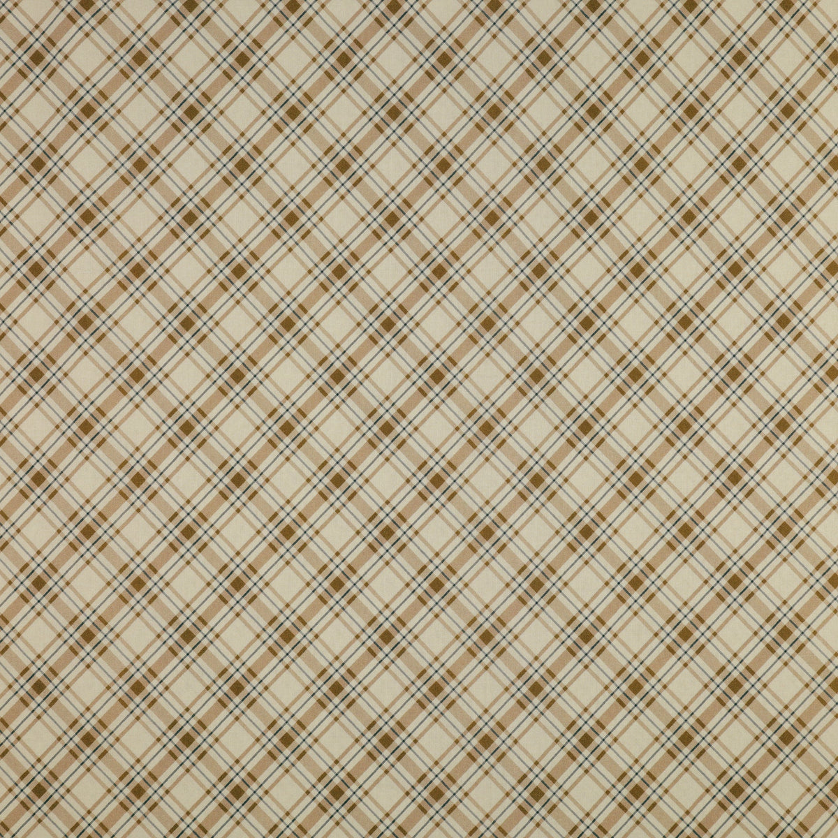 Coastal Escape Fabric Collection - Maritime Plaid Neutral