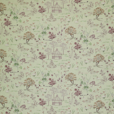 Sweet Meadow Fabric Collection - Gazebo Garden Sage