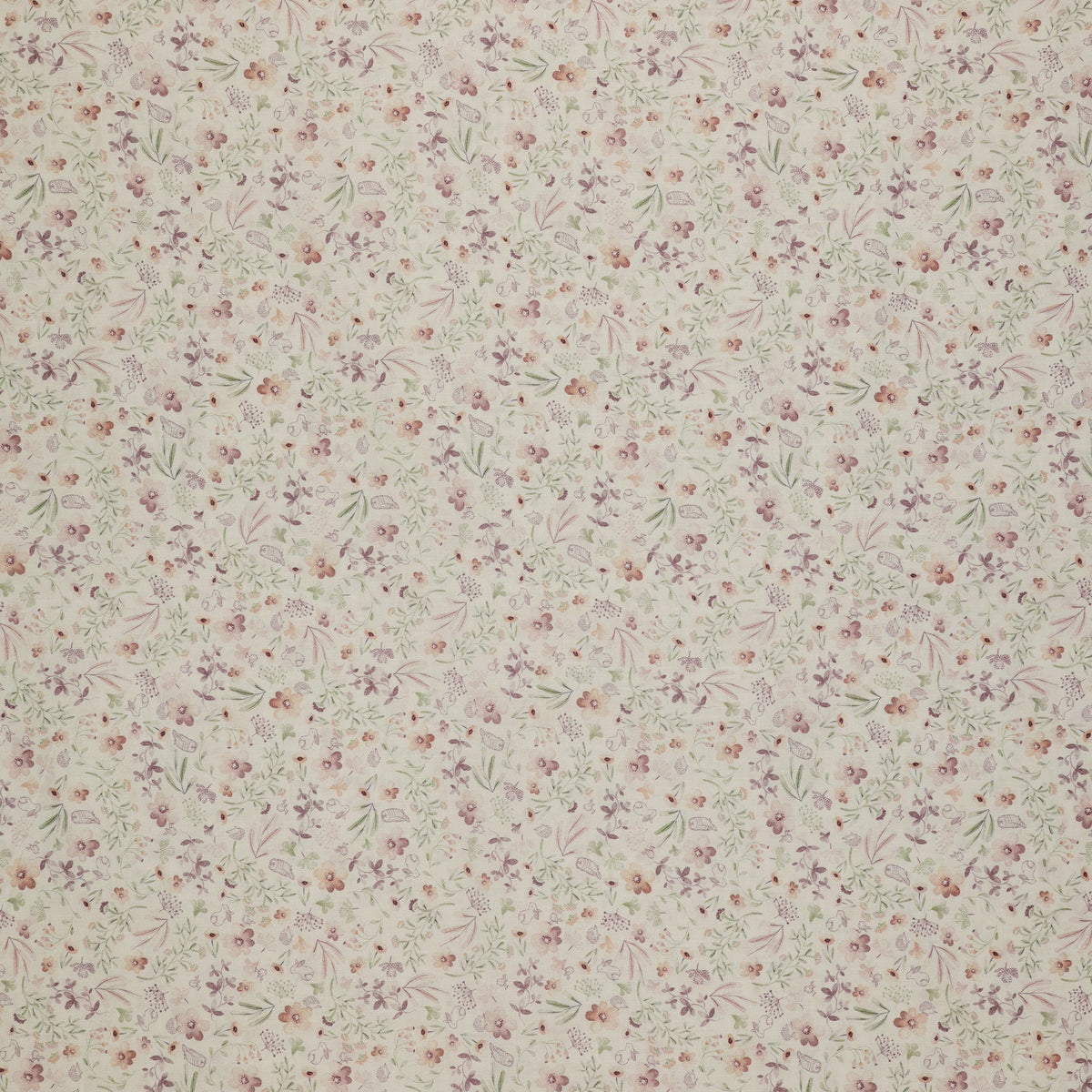 Sweet Meadow Lawn Fabric Collection - Meadow Garden Cream