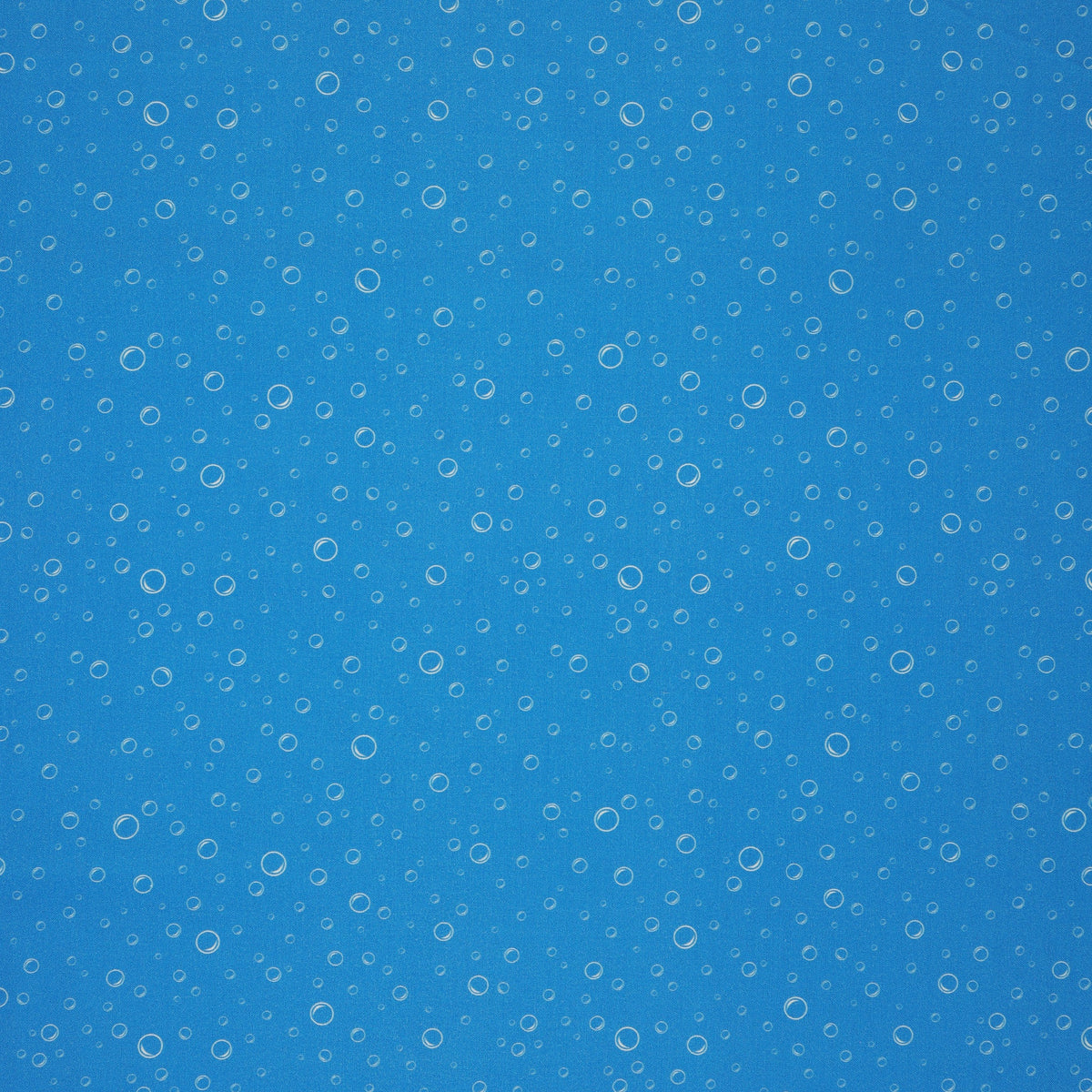 Swim With Me Fabric Collection - Bubbly Medium Blue