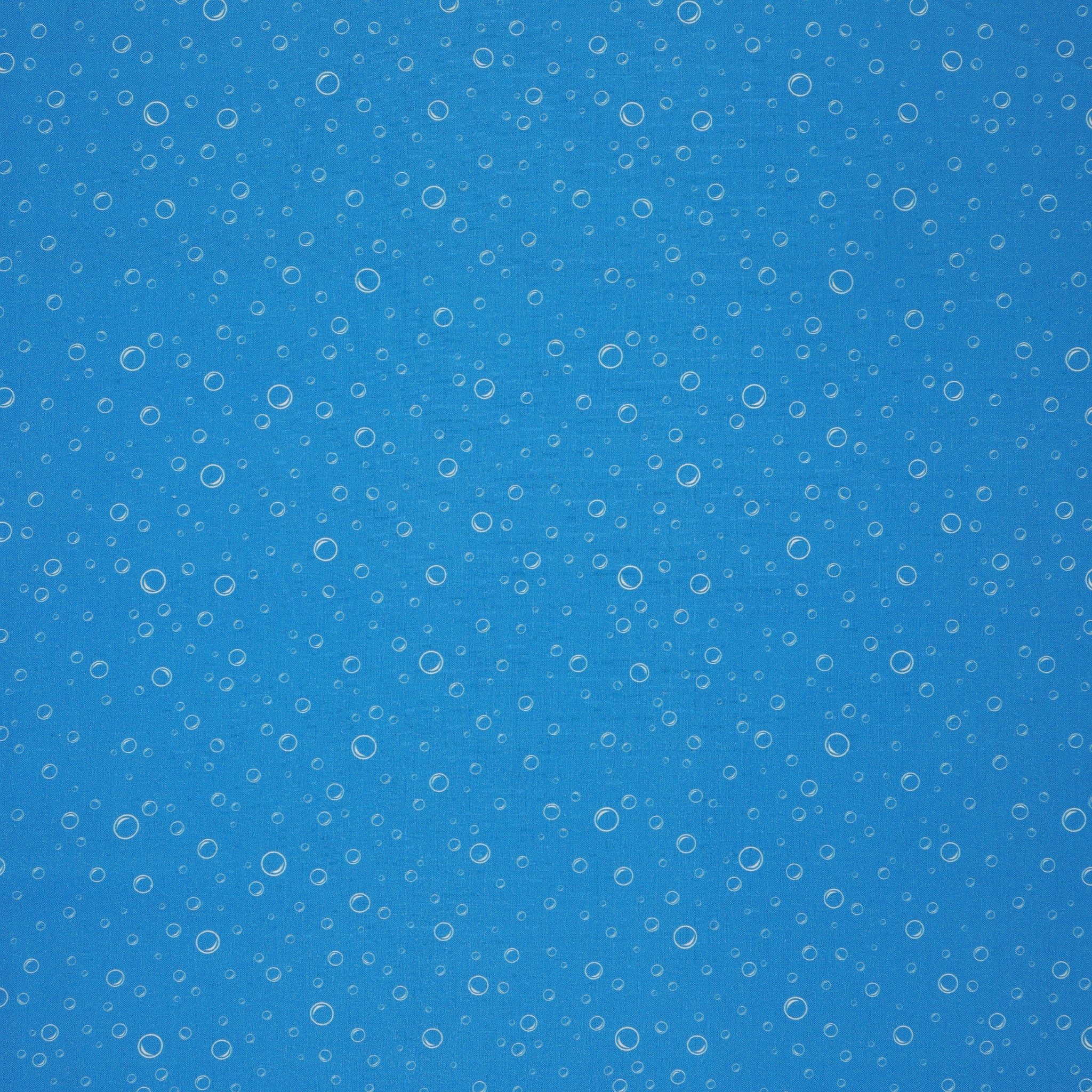 Swim With Me Fabric Collection - Bubbly Medium Blue