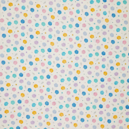 Swim With Me Fabric Collection - Little Shells White