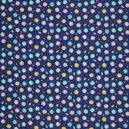 Swim With Me Fabric Collection - Little Shells Navy