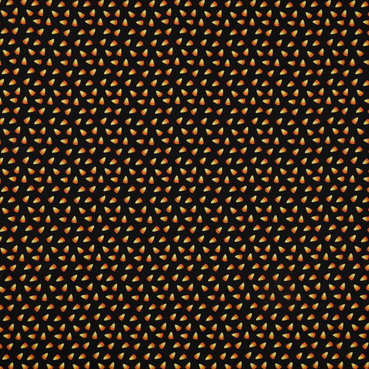 Ghostly Soiree Fabric Collection - Sweet Candy Corn Black