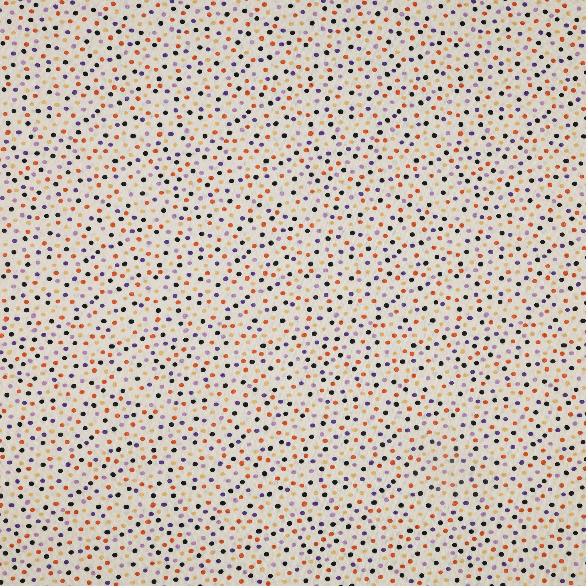 Ghostly Soiree Fabric Collection - Dot-Mania White