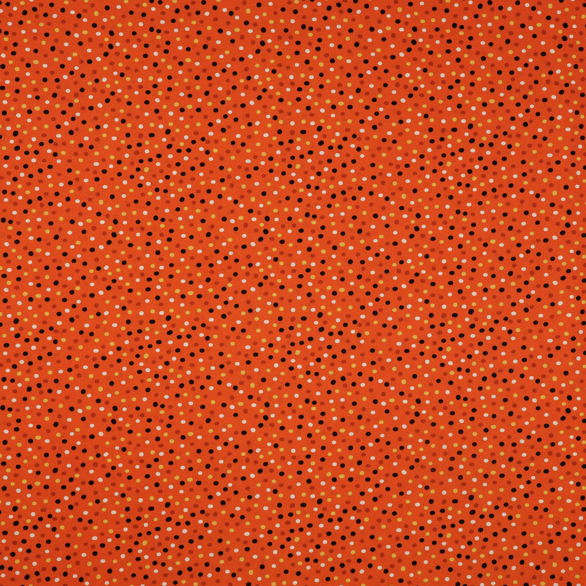 Ghostly Soiree Fabric Collection - Dot-Mania Orange