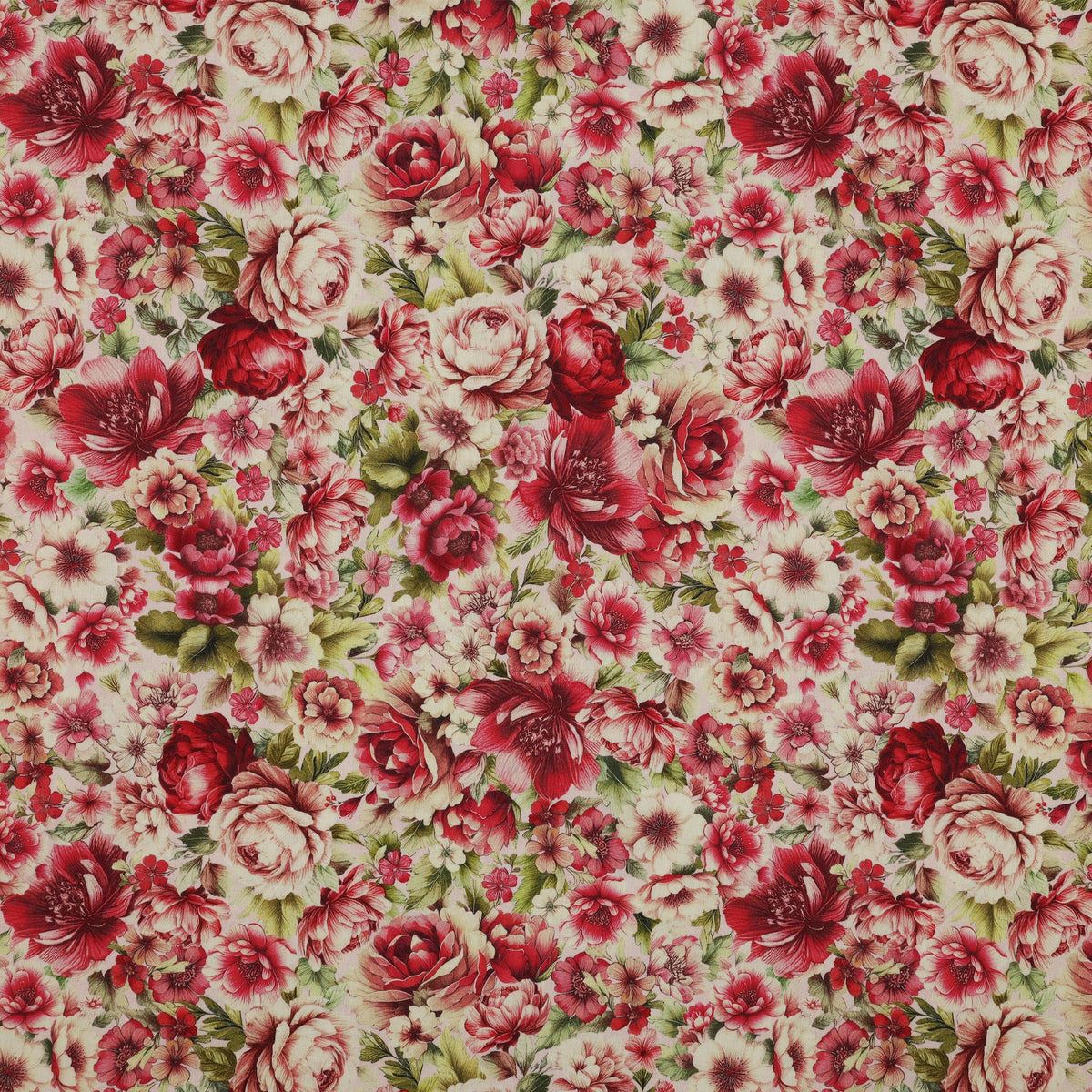 Cupid's Arrow Fabric Collection - Romantic Floral Blush