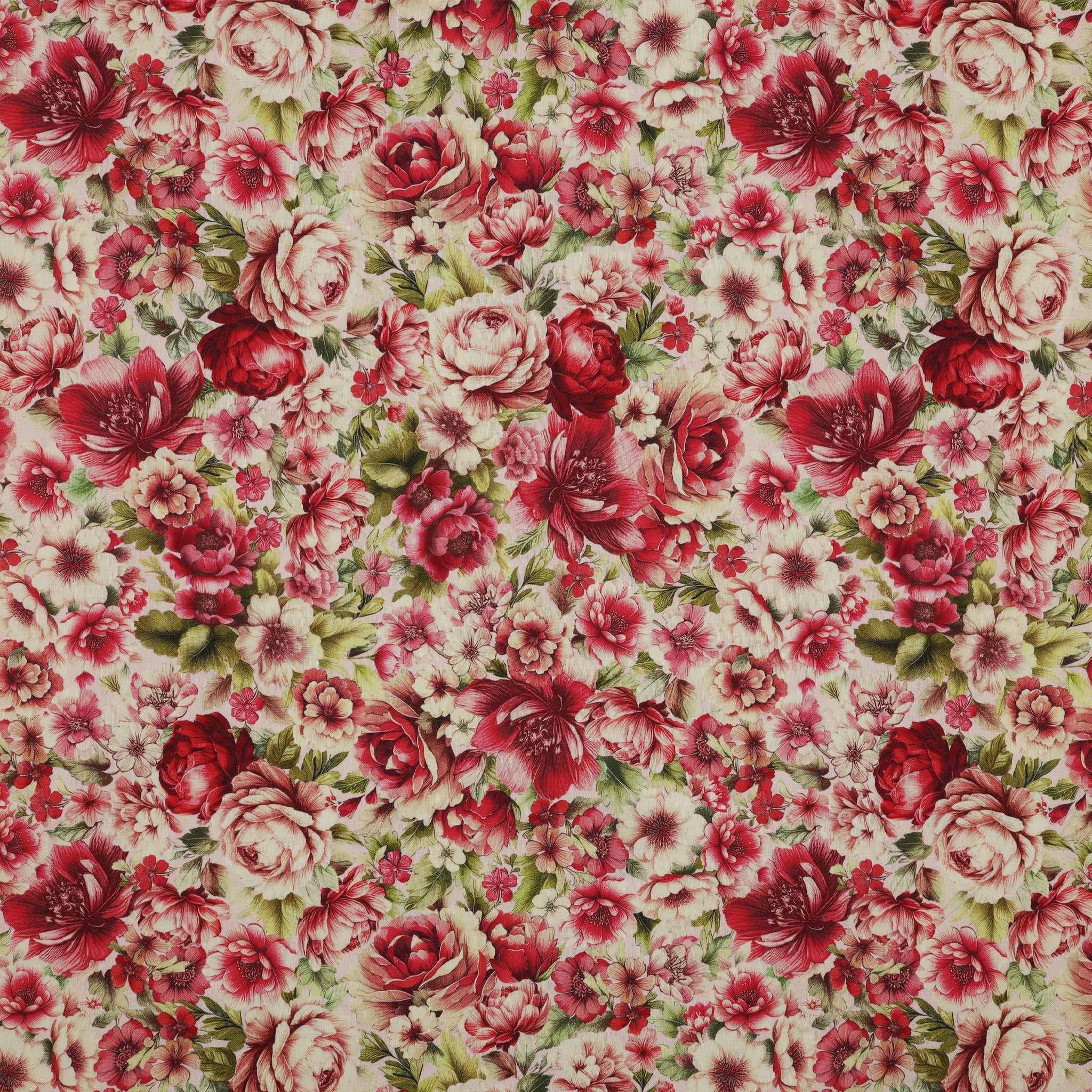 Cupid's Arrow Fabric Collection - Romantic Floral Blush
