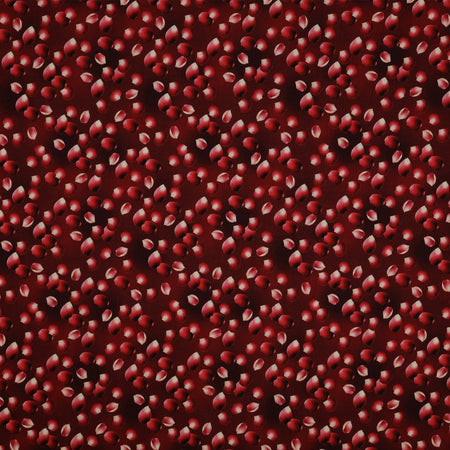 Cupid's Arrow Fabric Collection - Romantic Petals Red Velvet