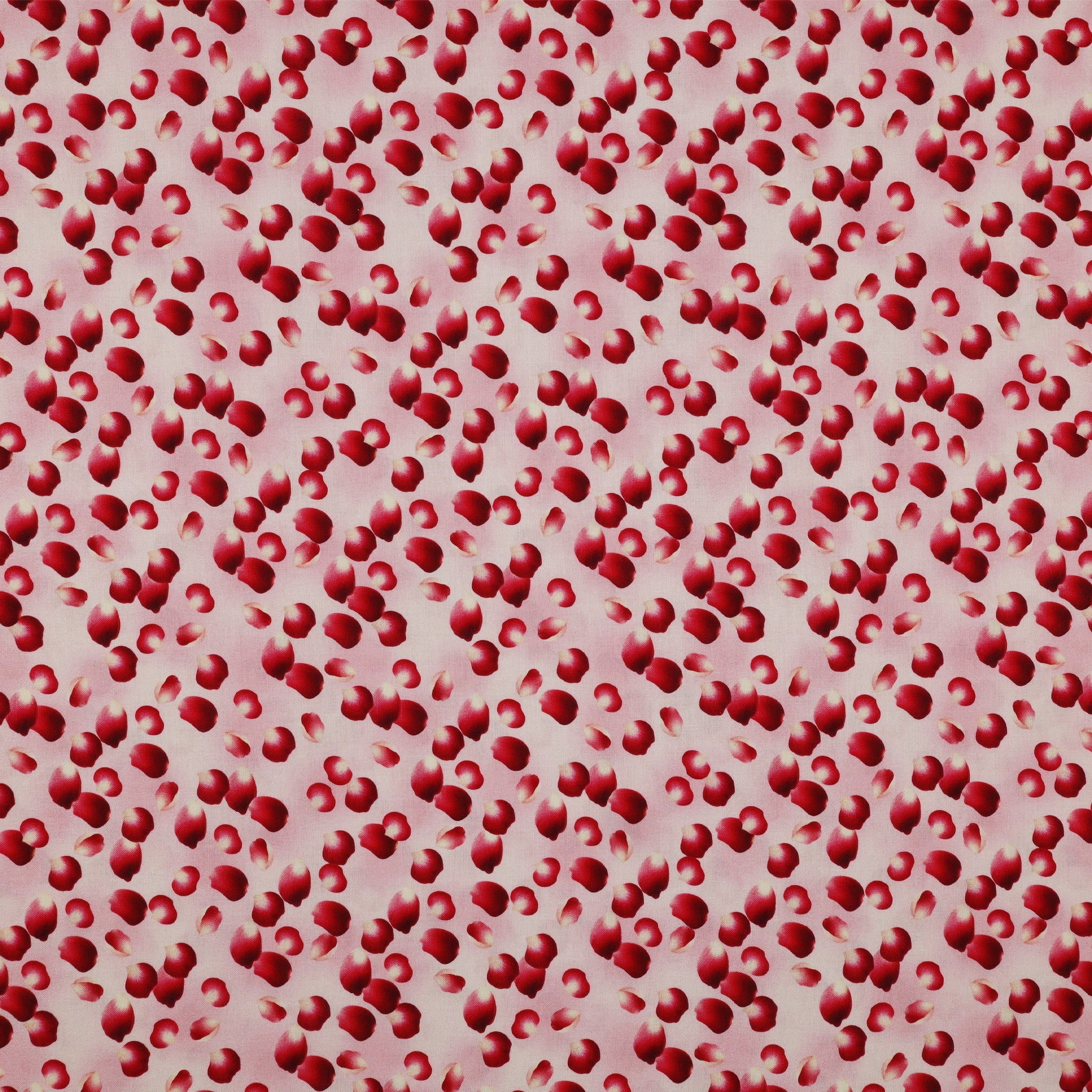 Cupid's Arrow Fabric Collection - Romantic Petals Cherry Pink