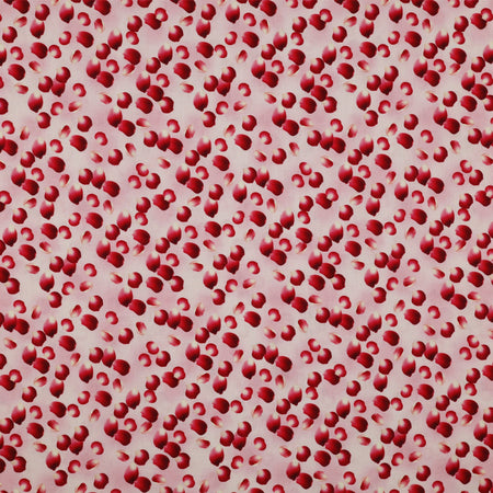 Cupid's Arrow Fabric Collection - Romantic Petals Cherry Pink