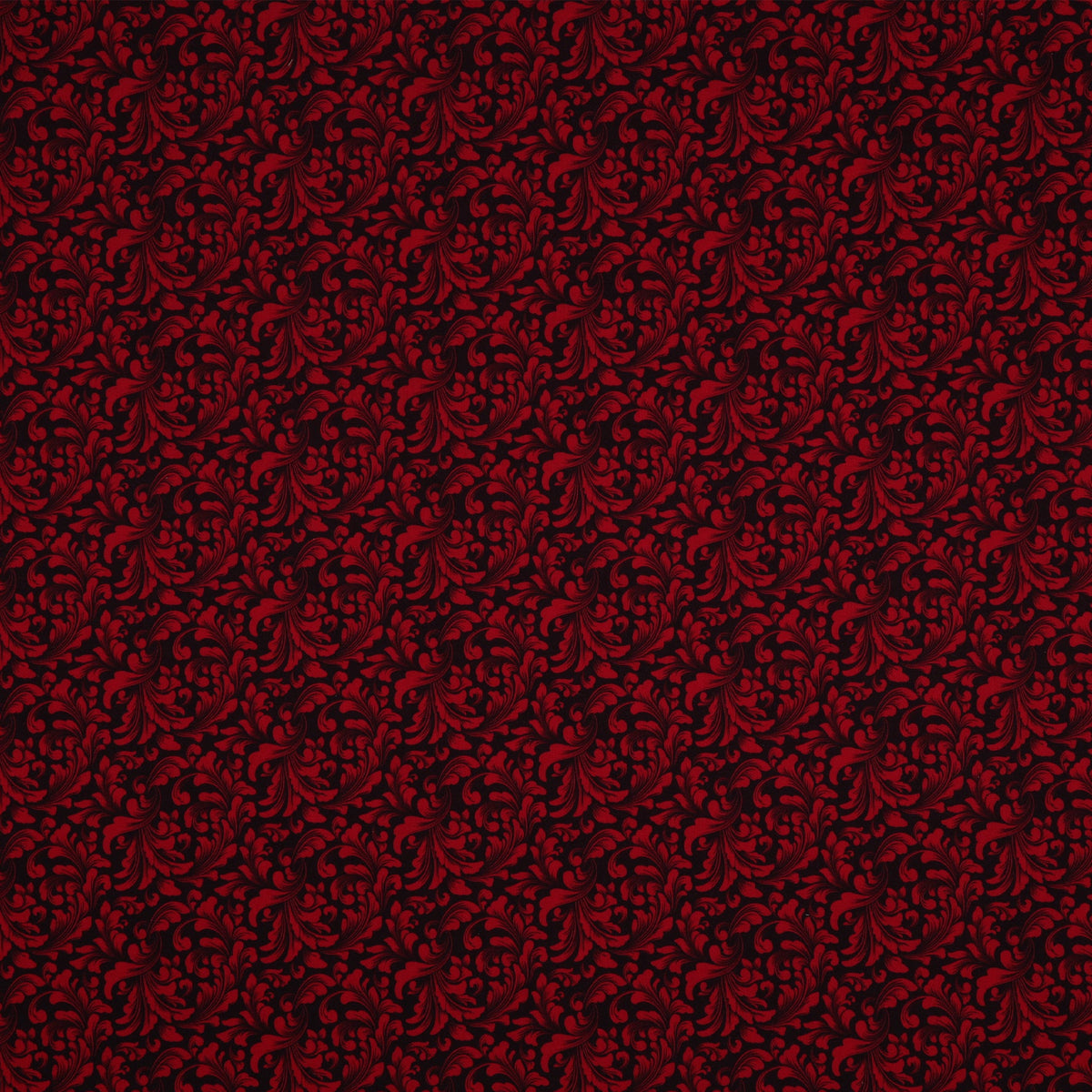 Cupid's Arrow Fabric Collection - Cherished Scrolls Red Velvet