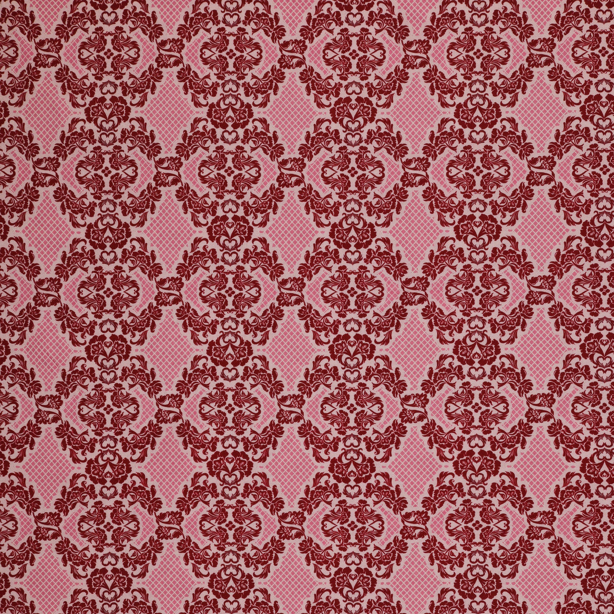 Cupid's Arrow Fabric Collection - Romantic Lace Rose Pink
