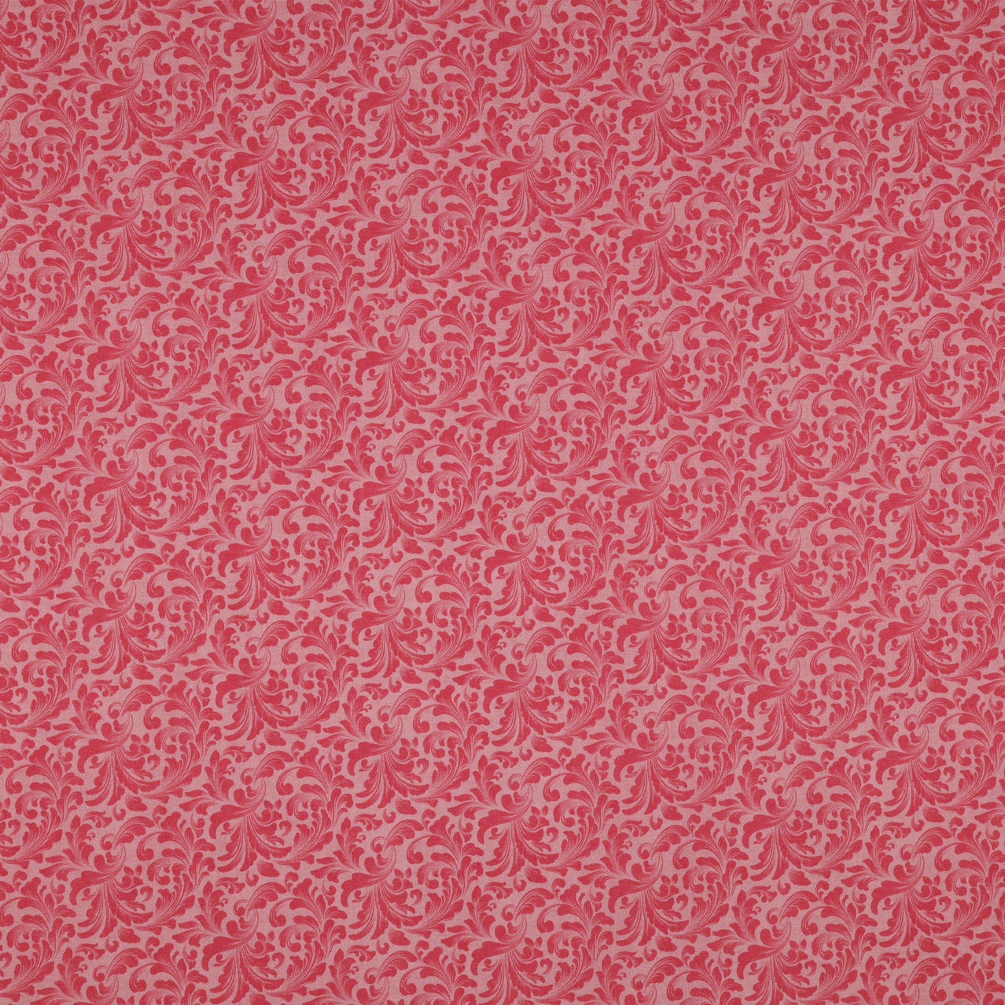 Romantic Lawn Fabric Collection - Lovely Scrolls Rose Pink