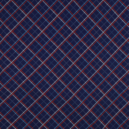Red, White & Sweet Fabric Collection - Americana Plaid Navy