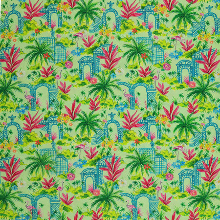 Tropical Splash Fabric Collection - Oasis Green
