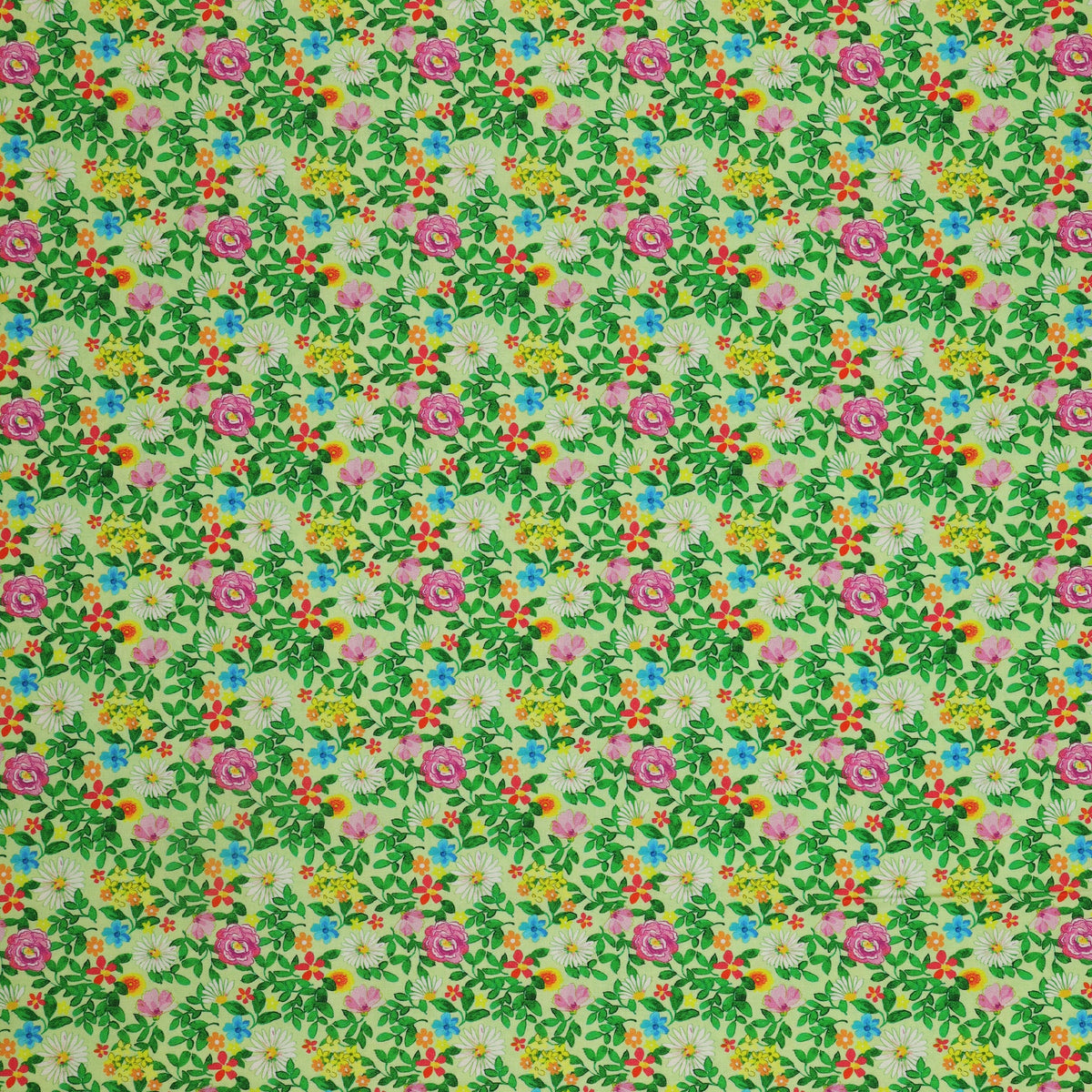 Tropical Splash Fabric Collection - Garden Green