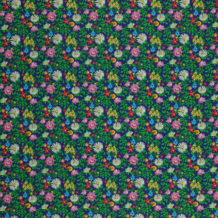 Tropical Splash Fabric Collection - Garden Navy