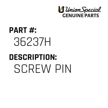 Screw Pin - Union Special #36237H