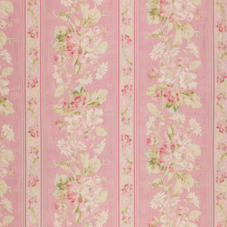Beloved Fabric Collection - Apple Blossom Stripe Washed Rose