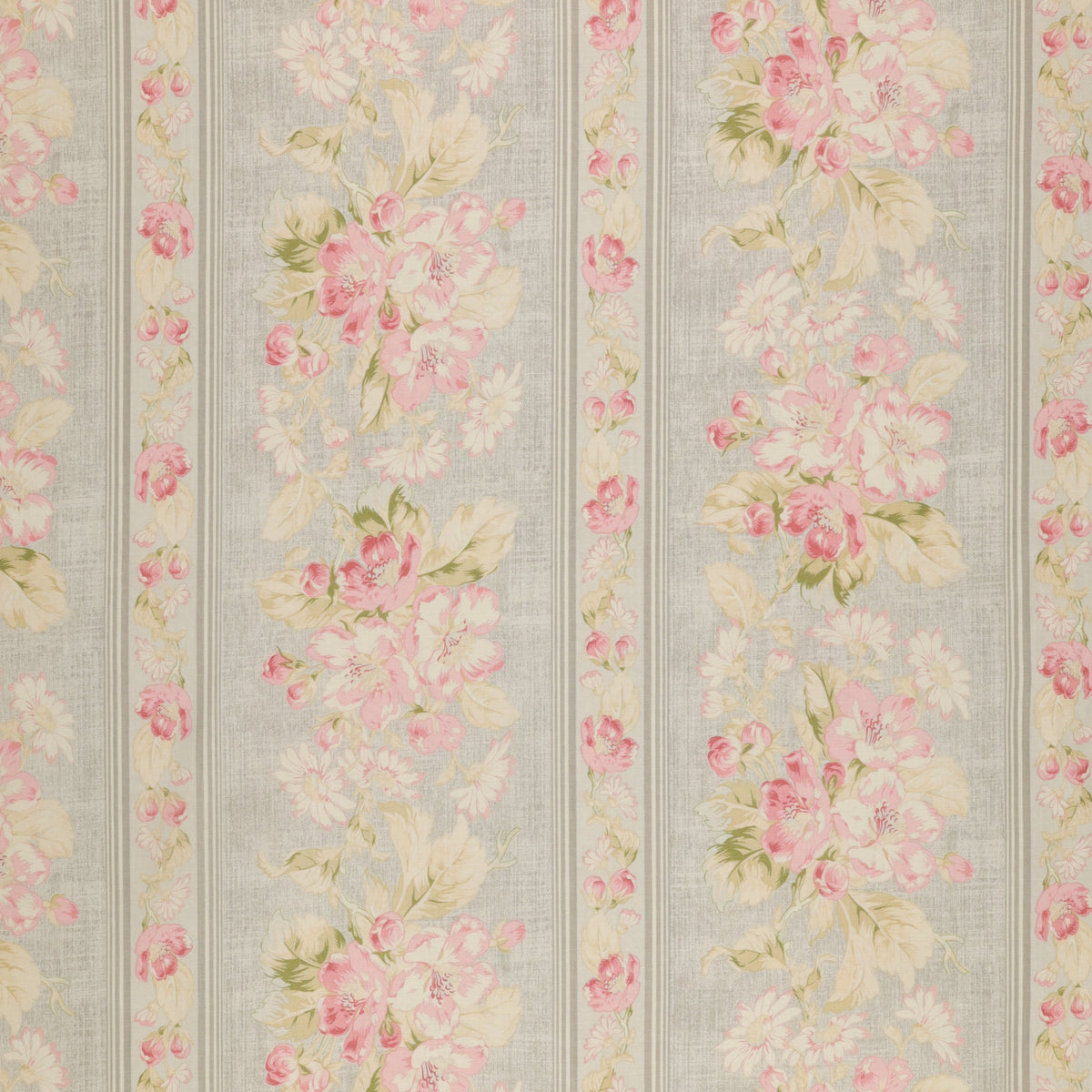 Beloved Fabric Collection - Apple Blossom Stripe Willow