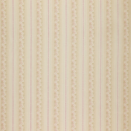 Beloved Fabric Collection - Hampton Stripe Rose/Natural