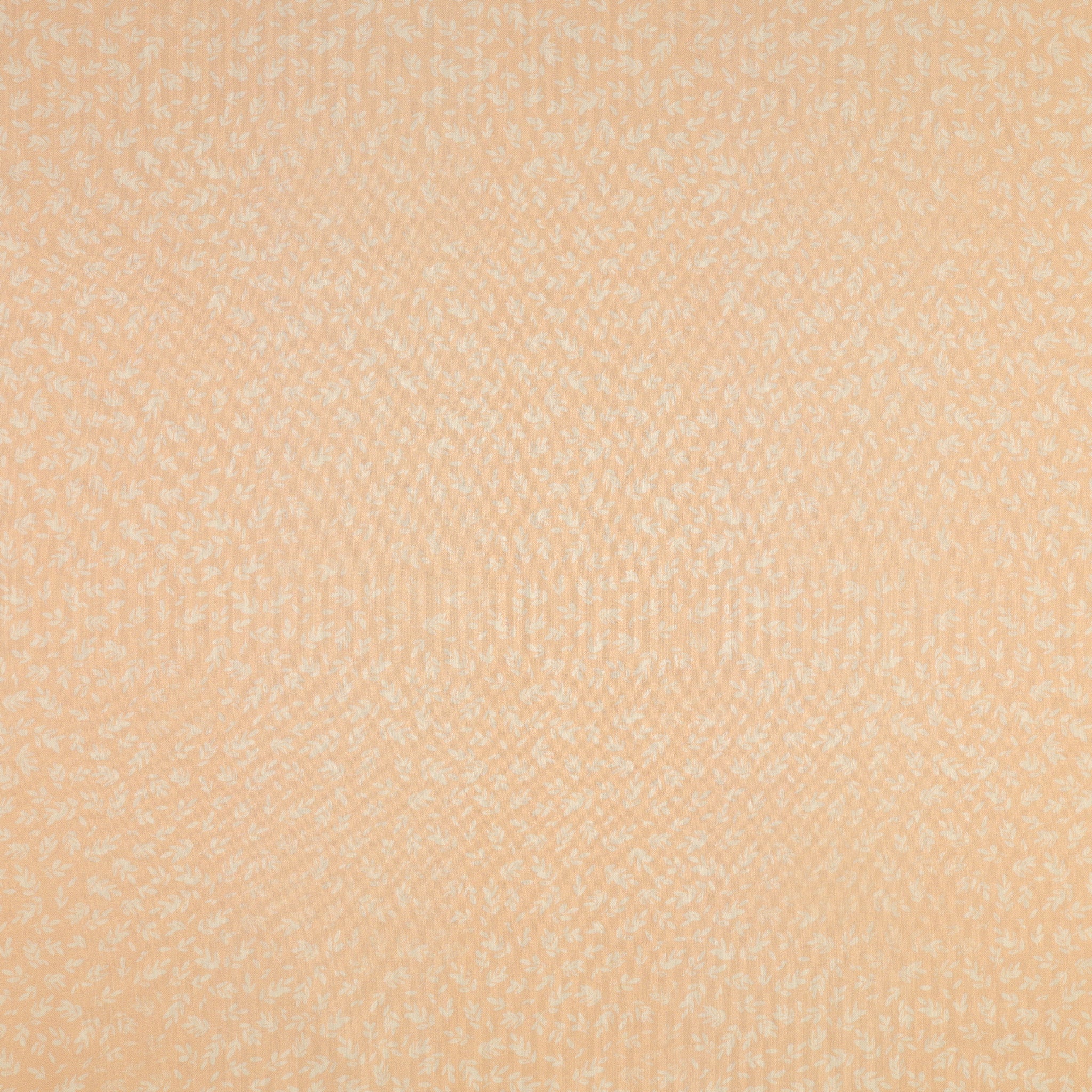 Follow Your Joy Fabric Collection - Leafy Sprig Light Peach