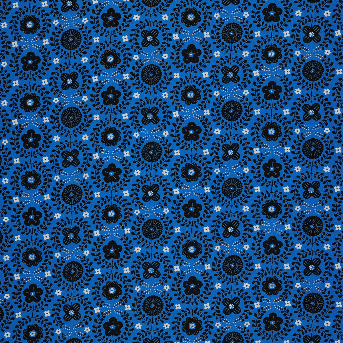 Black, White and Bloom Fabric Collection - Evette Caribbean