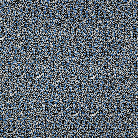 Black, White and Bloom Fabric Collection - Tracey Caribbean/Black