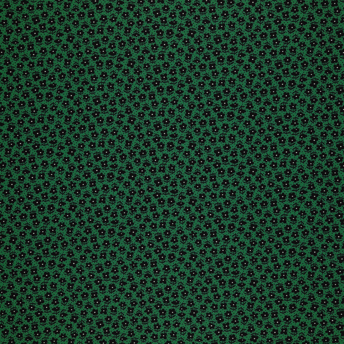 Black, White and Bloom Fabric Collection - Mimi Emerald