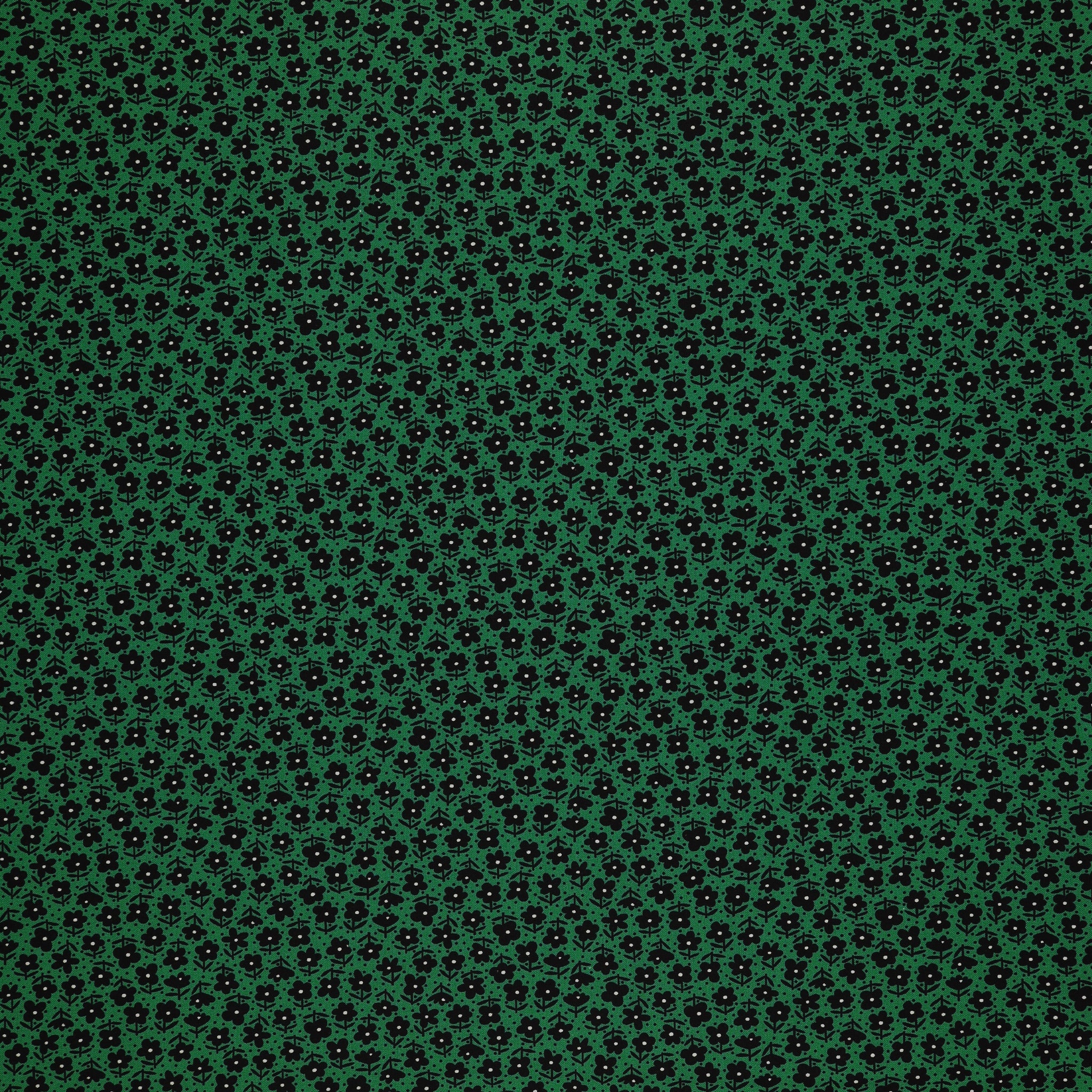 Black, White and Bloom Fabric Collection - Mimi Emerald