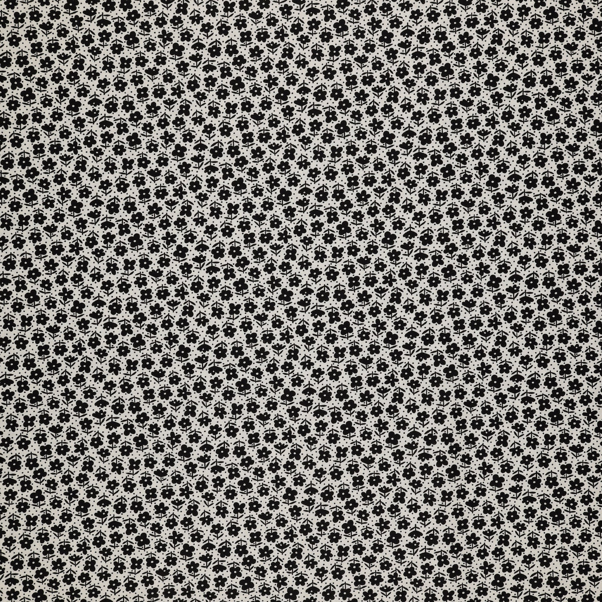 Black, White and Bloom Fabric Collection - Mimi Black/White