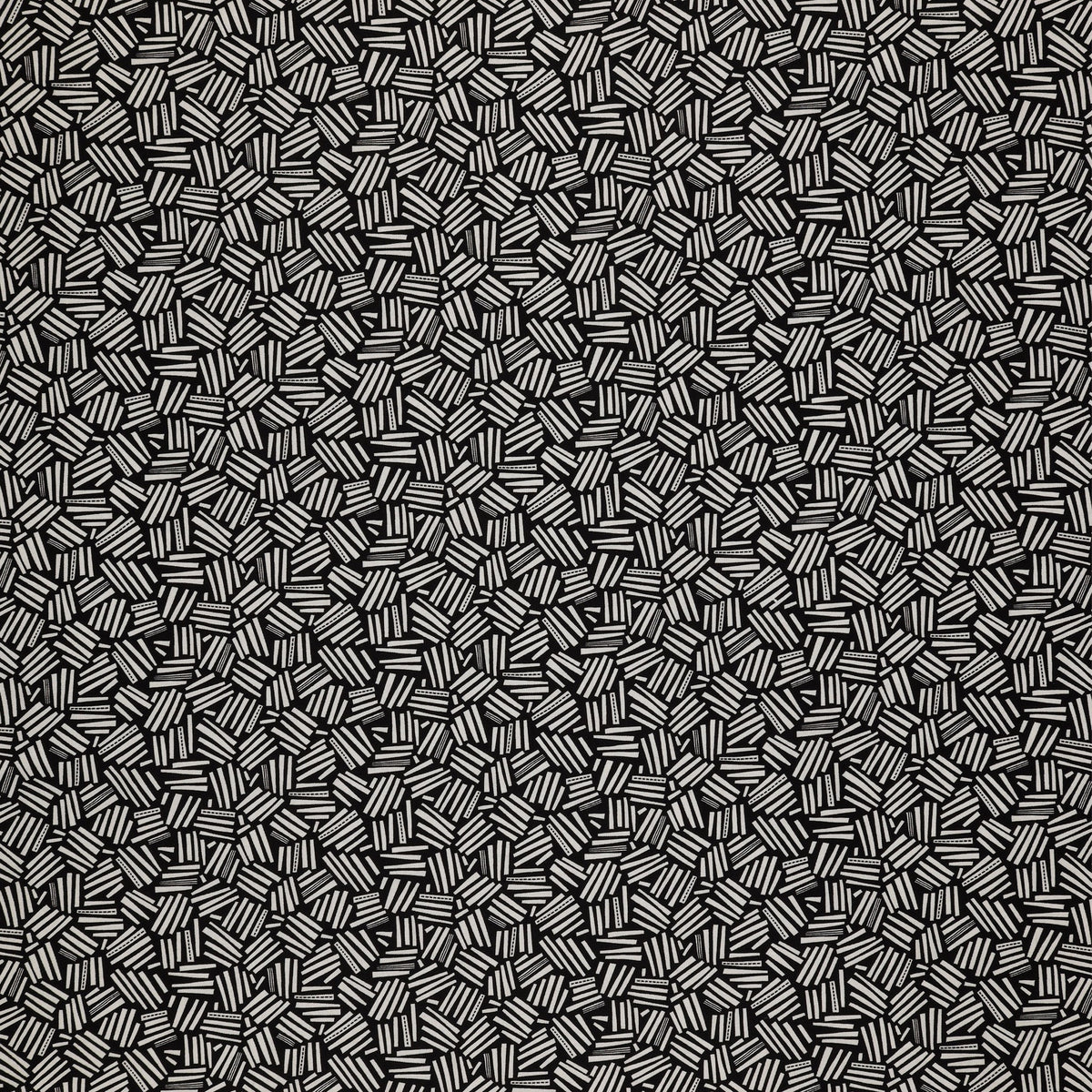 Black, White and Bloom Fabric Collection - Katy Black/White