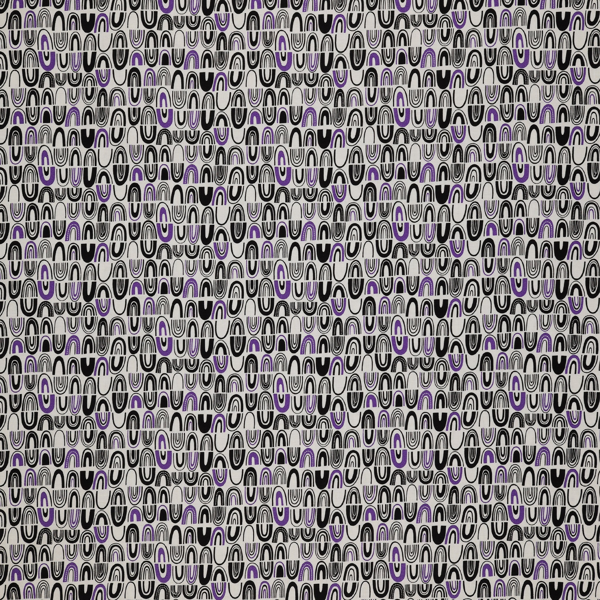 Black, White and Bloom Fabric Collection - Lesley Plum/White