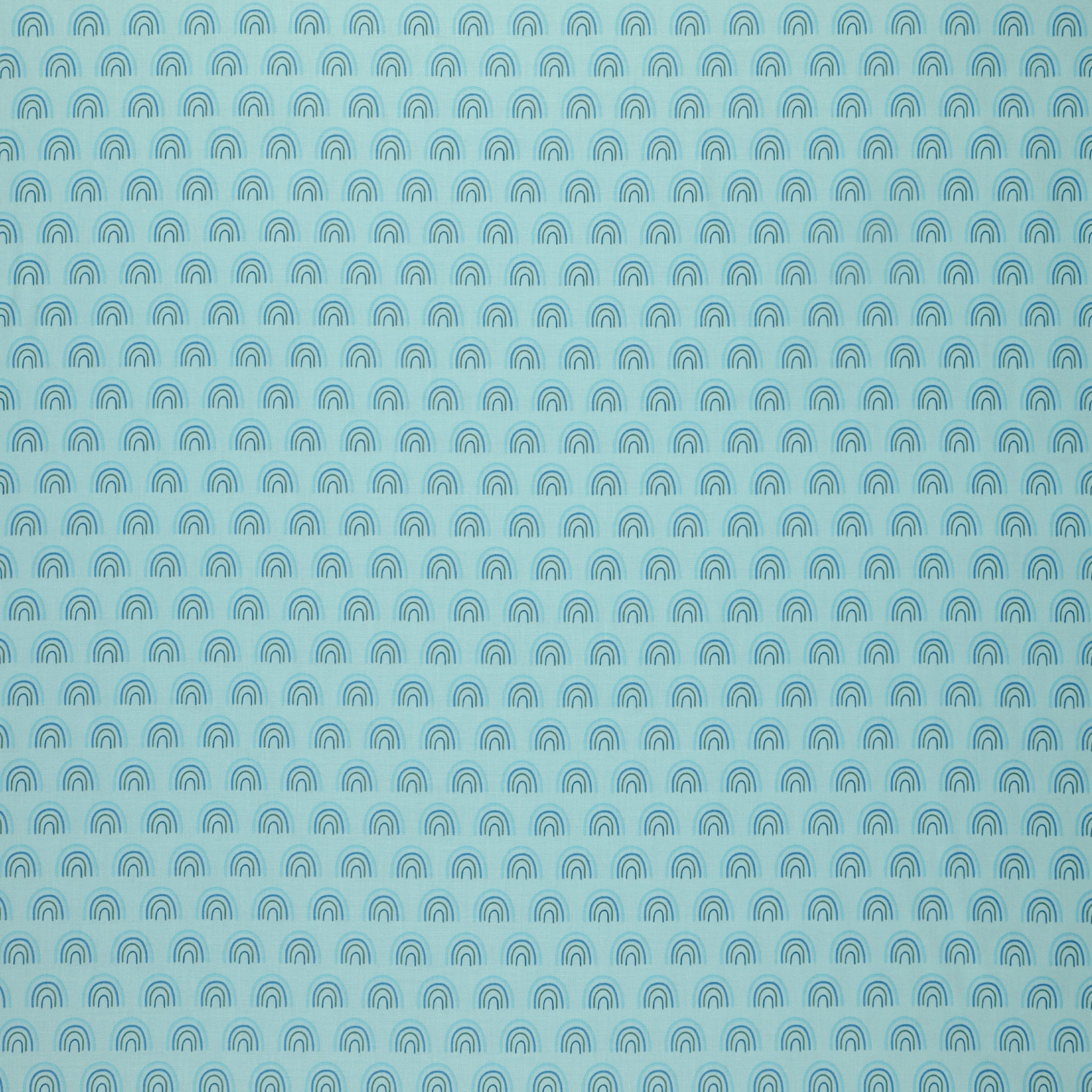 Two by Two Fabric Collection - Chasing Rainbows Sky