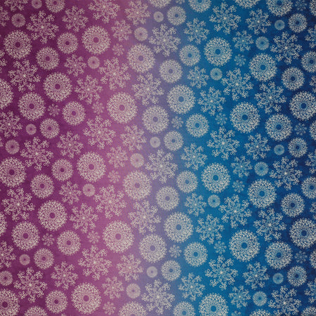 Wishflower Fabric Collection - Wishflower Ombre Purple/Blue