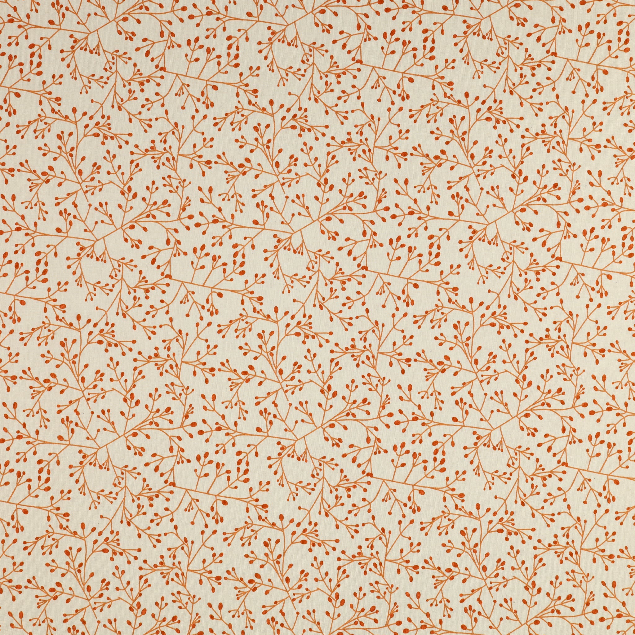Wishflower Fabric Collection - Tallium Tangle Orange