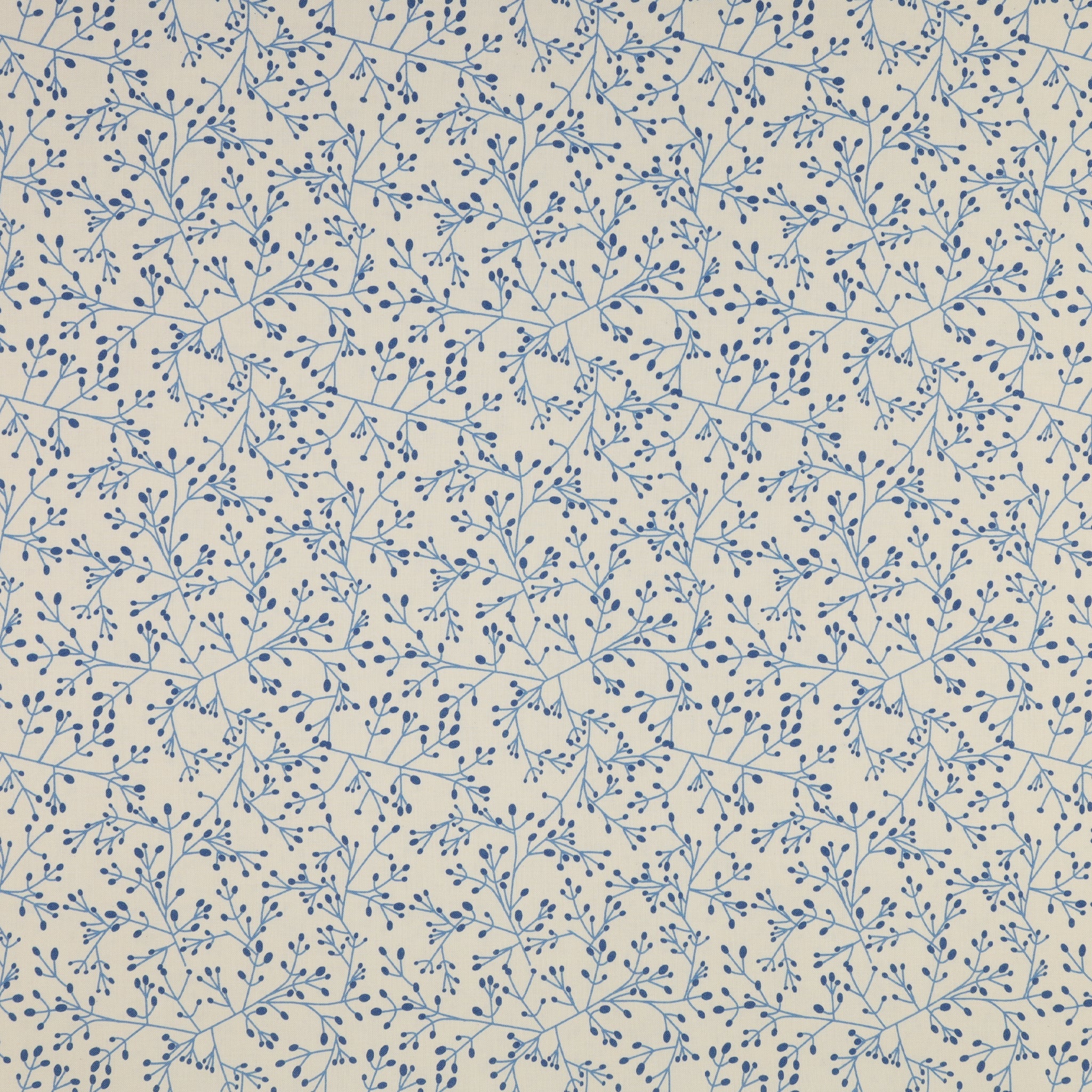 Wishflower Fabric Collection - Tallium Tangle Blue