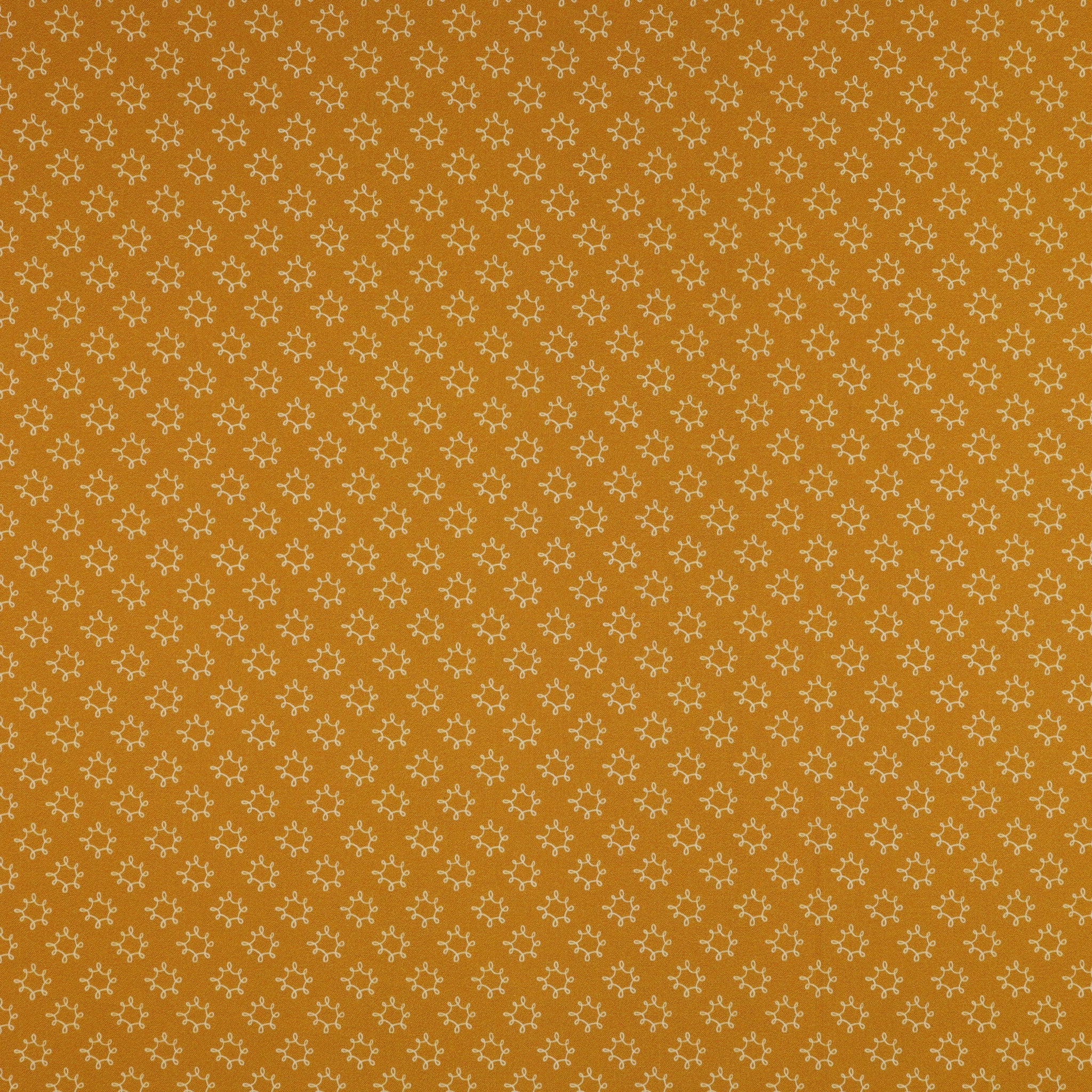 Wishflower Fabric Collection - Dandy Dark Gold