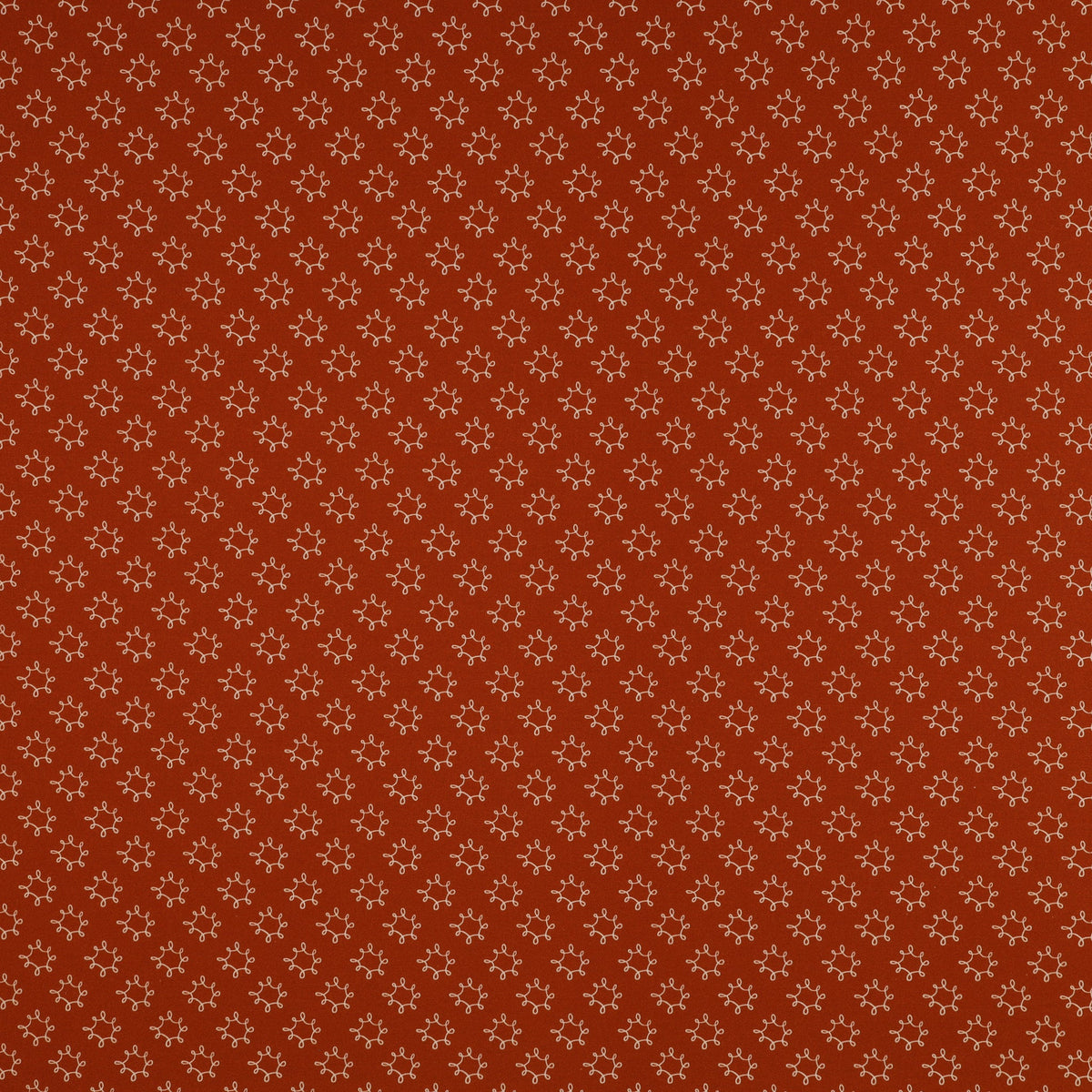 Wishflower Fabric Collection - Dandy Dark Orange