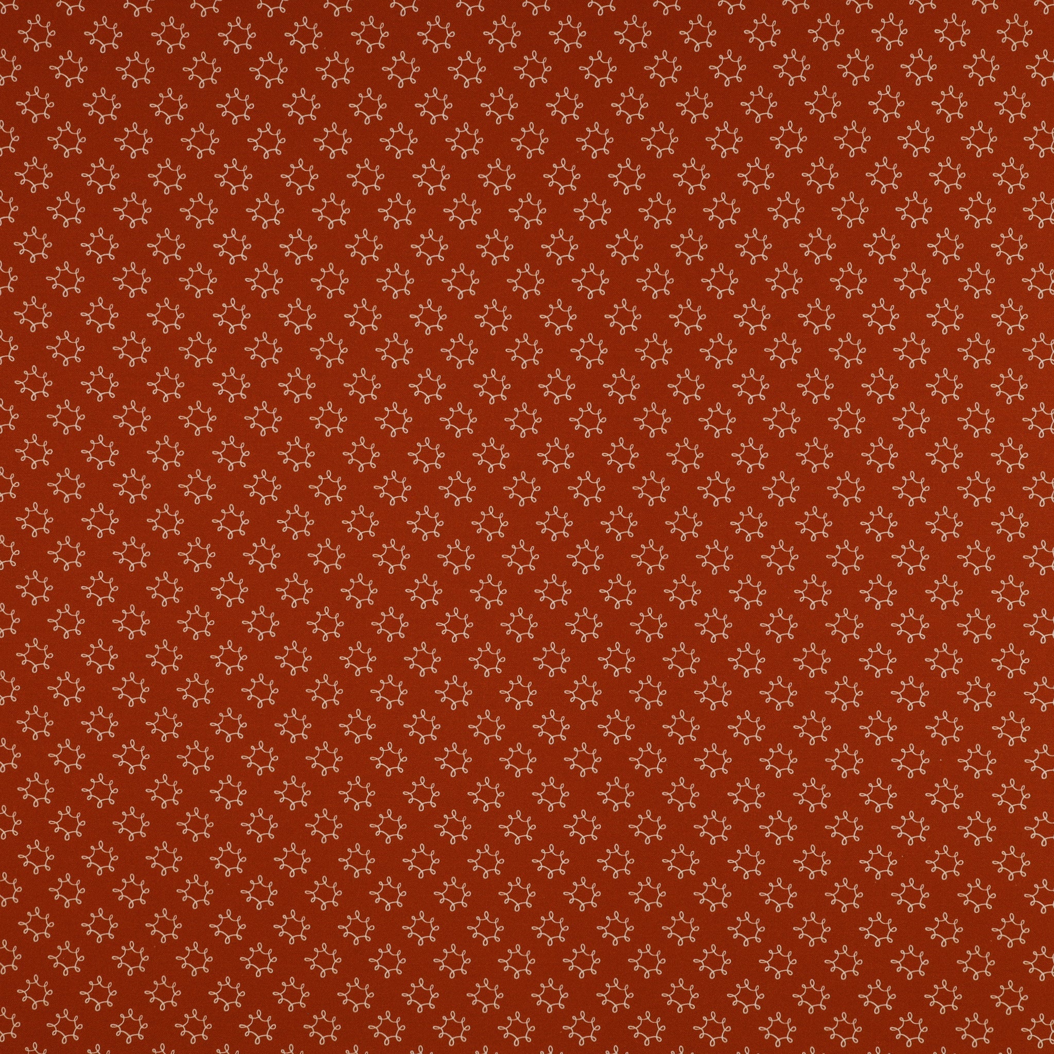 Wishflower Fabric Collection - Dandy Dark Orange