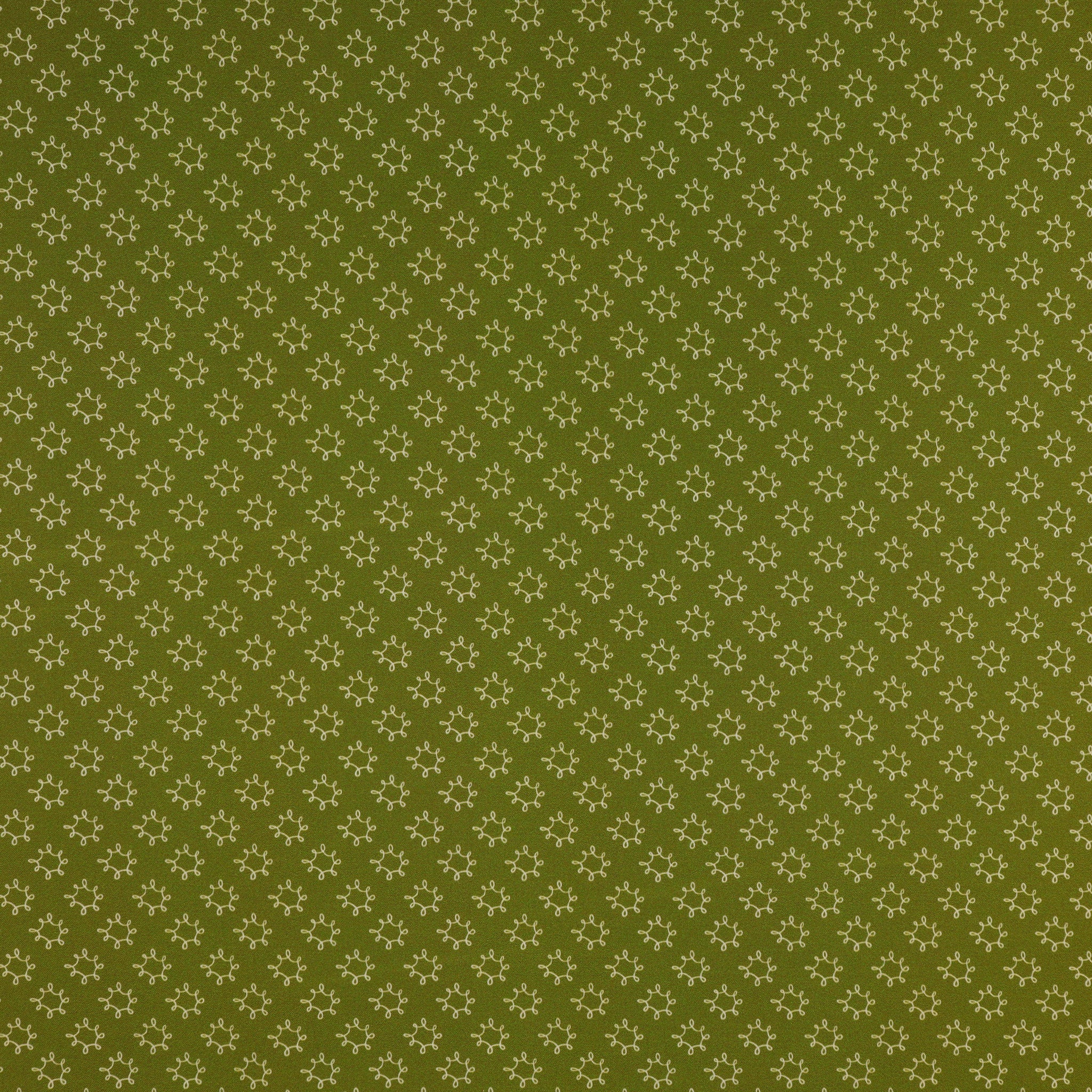 Wishflower Fabric Collection - Dandy Dark Lime