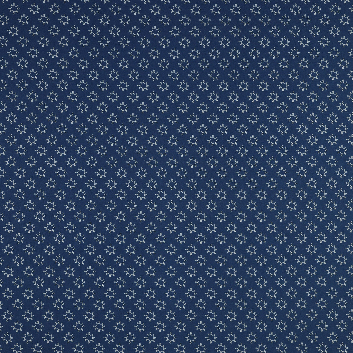 Wishflower Fabric Collection - Dandy Dark Blue