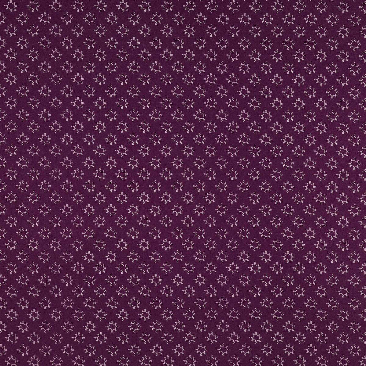 Wishflower Fabric Collection - Dandy Dark Purple