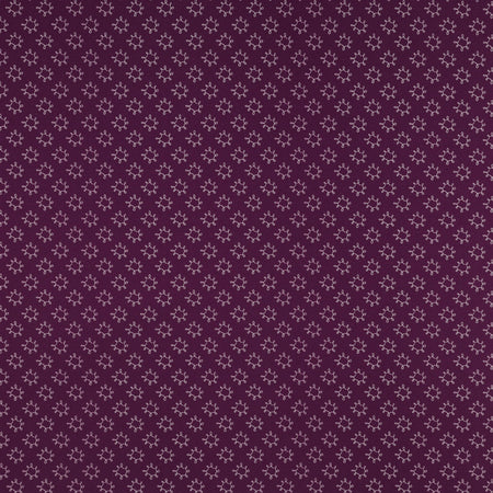 Wishflower Fabric Collection - Dandy Dark Purple