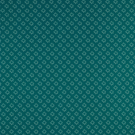Wishflower Fabric Collection - Dandy Dark Teal